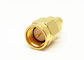 Gold Plated 6GHz SMA Male to MCX Female RF Coaxial Adapter Connector