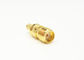 SMA Female To SMP Female Rf Connector Adapter Gold Plated Small Size CE / ROHS