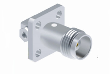Brass TNC Right Angle 4-hole Flange Female RF Coaxial Connector For CXN3506/MF108A