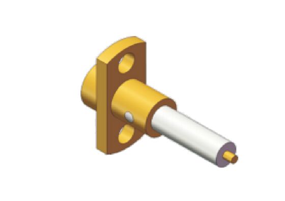 18GHz Male Limited Detent SMP RF Connector with Insulation Convex Surface for Precise RF Communication Systems