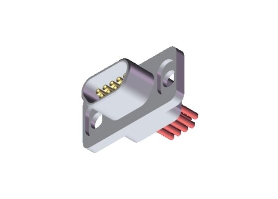 Micro Rectangle MDM D Sub 9 Pins Connector Hermetic Sockets