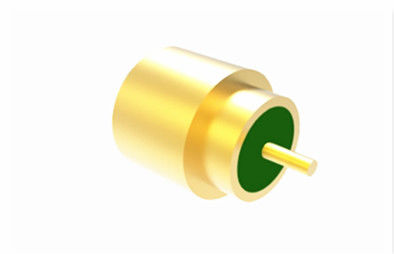 Hermetically Sealed ASMP Male PCB Mount RF Connector Full Detent Plug