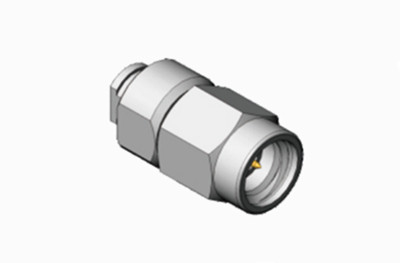 MSSM Male Stainless Steel RF Coaxial Connector For 2#Semi-rigid / Flexible Milimetere Wave
