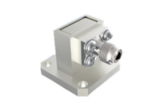 WR42 18-26.5GHz Waveguide to 2.92mm Right Angle Coaxial  Adapter for Spacecraft