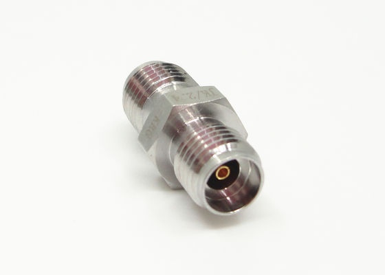 Nickel Plated Female Straight Millimeter Wave MMW Adapter