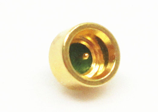 Hermetic Seal Male SMPM RF Connector Coaxial SSMP Connector 50Ω Impedance with Chamfer Microstrip
