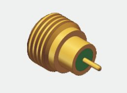 50Ω Ερμητικά Σφραγισμένοι SMPM Αρσενικοί Συνδετήρες Bulkhead RF Ομοαξονικοί 0.3MHz-40GHz 170V