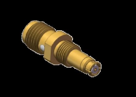 Κατευθείαν SMA Jack σε SMP Jack Adapter Περιοχή συχνοτήτων 0,3MHz έως 18GHz Χρησιμοποιώντας Μικροκύματα