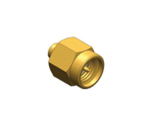 SMA RF Connector 18GHz αρσενική πρίζα για RG405, .086, 2#Σημι-κατασταλτικό/ευέλικτο καλώδιο με αντοχή σε αλατοκηλίδες