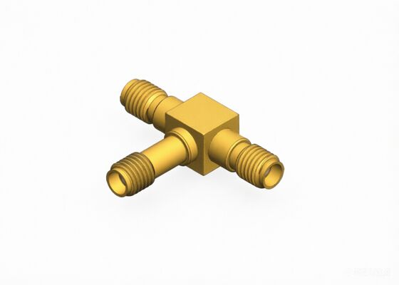 SSMA Female to Two SSMA Female T Type RF Coaxial Adapter Connector έως και 18GHz