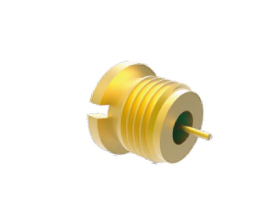 50Ω 40 GHz Ερμητικά σφραγισμένο SMP αρσενικό βύσμα σύνδεσης διαφράγματος Aerospace RF σύνδεσμοι με χαμηλή απώλεια εισαγωγής