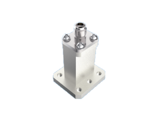 WR 51 Waveguide to 2,92mm K Type Adapter Ku/K Band 15GHz~22GHz End Launch Aerospace RF Connectors with Low Insertion Loss