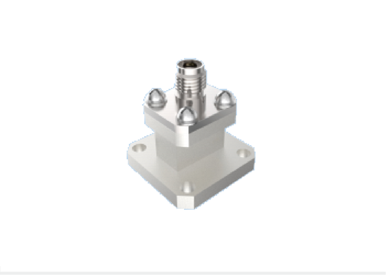 WR 42 Waveguide to 2,92mm K Type Adapter 18GHz~26,5GHz End Launch Aerospace RF Connectors Use for K Band
